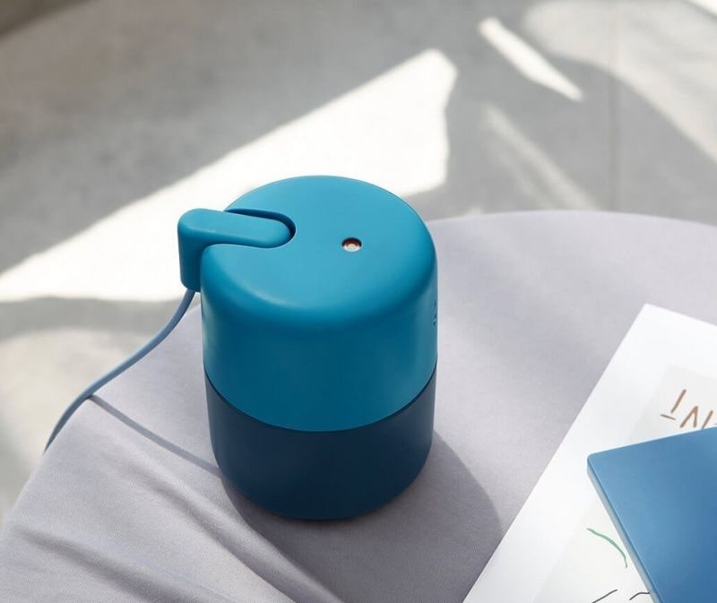 Настольный портативный увлажнитель воздуха Xiaomi VH Man USB Humidifier 420 ml синий